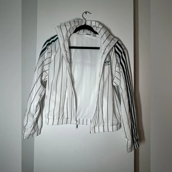 Adidas Originals White Green Striped - Picture 13 of 15